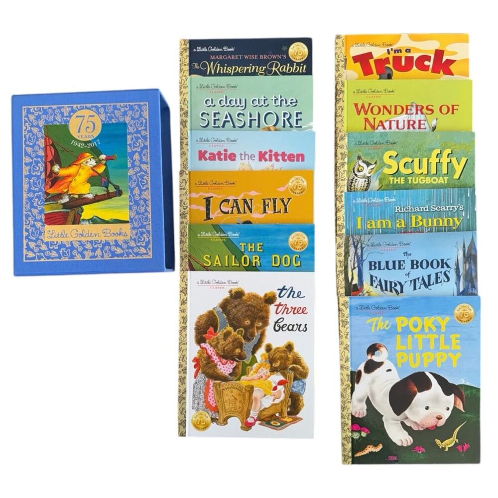 Little Golden Books Collection 75th Anniversary Set